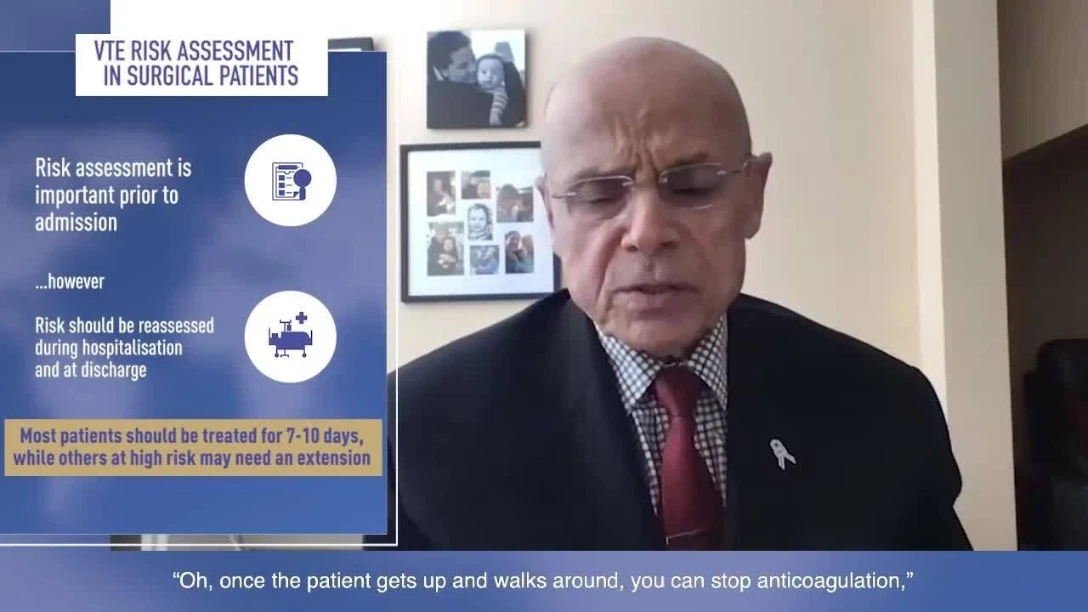 570555 - VTE Risk Assessment in Surgical Patients - Prof Caprini