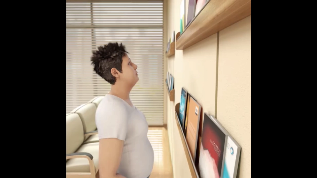 Pompepatientens svårigheter att lyfta armarna över huvudet