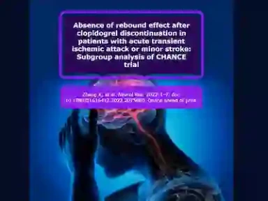 No Rebound Effect Post Clopidogrel Withdrawal