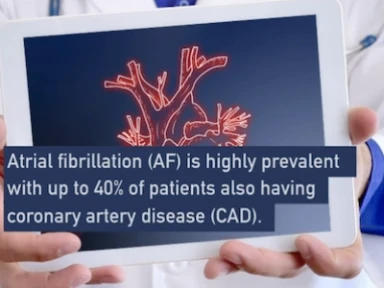 Management of antithrombotic therapy in patients with AF undergoing PCI