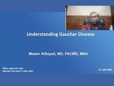 Introduction to Gaucher Disease by Prof. Moeenaldeen D. Alsayed