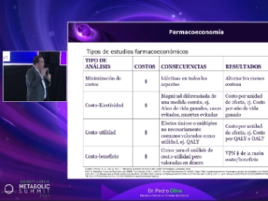 Impacto de la farmacoeconomía en la optimización de los tratamientos Dr Pedro Oliva