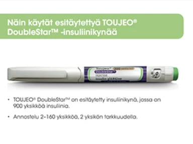 Toujeo® DoubleStar™ -kynäopas