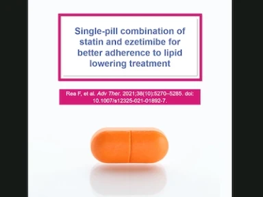 Statin/ezetimibe SPC for better adherence to LLT