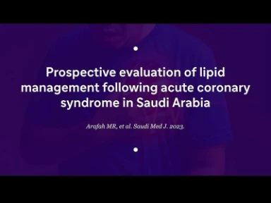 Prospective evaluation of lipid management following ACS in Saudi Arabia (ACOSYM Study)