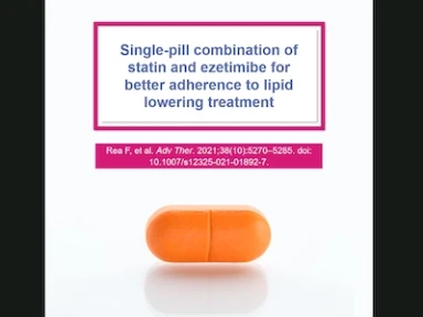Statin/ezetimibe SPC for better adherence to LLT