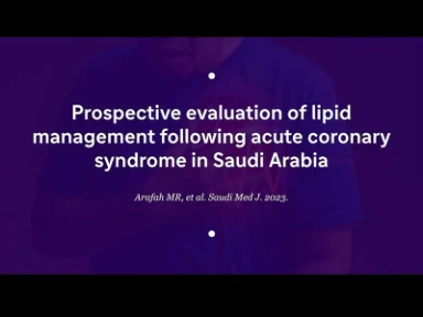 Prospective evaluation of lipid management following ACS in Saudi Arabia (ACOSYM Study)