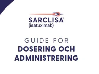 Sarclisa broschyr för sjuksköterskor