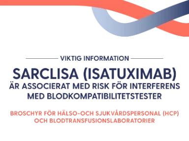 Sarclisa Riskminimeringsinformation