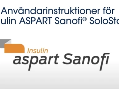 Användarinstruktioner för Insulin aspart (film)