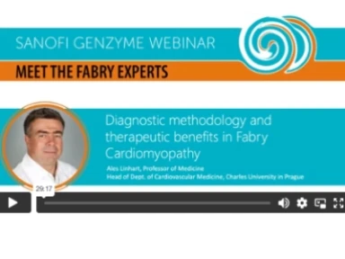 Diagnostic methodology and therapeutic benefits in Fabry Cardiomyopathy with Ales Linhart, Prof. of Medicine